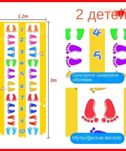 Sensory Development Play Mat for Toddlers & Preschoolers