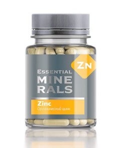 Organic Zinc Siberian Supplement - 60 Capsules