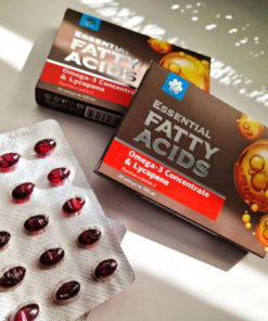 Lycopene & Omega-3 Supplements: 30 Capsules