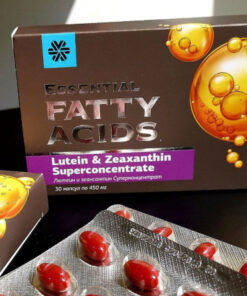 Lutein & Zeaxanthin with Essential Fatty Acids: 30 Capsules