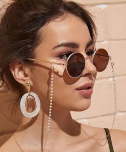 Luxury Gold Eyeglass Chain/Cord: Stylish & Unisex
