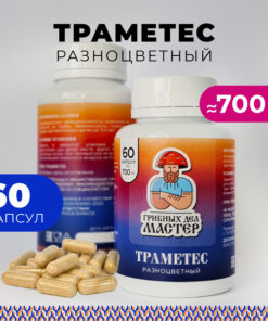 Turkey Tail Mushroom Mycelium Capsules (60 Count)