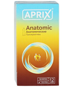 Aprix Anatomic Condoms: #12 Size - Anatomically Designed