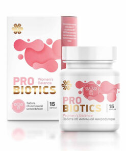 Women's Intimate Health Probiotic: 15 Capsules