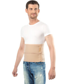Abdominal Support Post-Surgery Bandage (24cm, Beige XL)