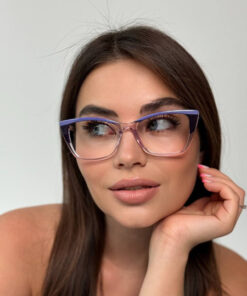 Nikitana Women's Lilac Eyeglass Frames