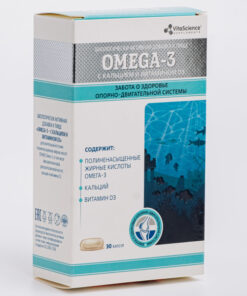Vitascience Omega-3, Calcium & Vitamin D3 Capsules