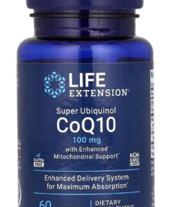 Super Ubiquinol CoQ10 100mg: Enhanced Mitochondrial Support for Energy & Recovery