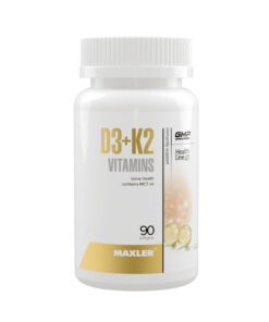 Maxler D3+K2 Vitamins: 90 Capsules - Superior Absorption