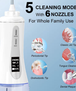 Portable Oral Irrigator: 14 Tips for Braces, Implants, Crowns & Tongue Cleaning