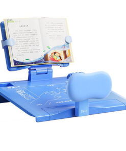Kids' Posture Corrector: Adjustable Blue Desk Posture Support