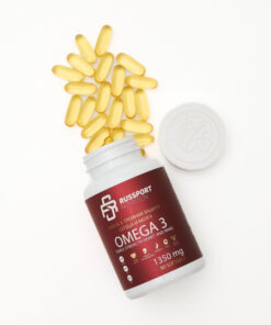Omega-3 Fish Oil for Heart & Brain Health - 90 Capsules