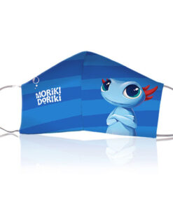 Kids & Teens Reusable Face Masks: 2-Layer Breathable MORIKI DORIKI RURU