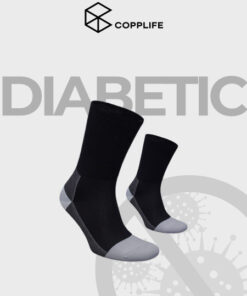 Antibacterial Medical Socks with Relaxed Cuff