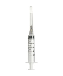 5ml Disposable 3-Part Syringes (100/Box)