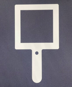 Sterile Plastic Sampling Stencil (10x10cm), 5 Pack