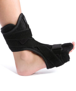 Plantar Fasciitis Support: Night Splint with Massage Ball for Pain Relief & Recovery