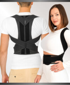 Back Posture Corrector with Rigid Stays - Adult & Child XL (31.5-37.8 inch Waist)