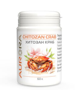 Chitosan Crab Shell Sorbent Capsules (60 Count)