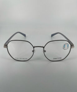 Dacchi D31541: Round Metal Eyeglass Frames (Men's & Women's)