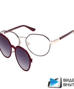 GUESS 50221 070 Women's Sunglasses Clip-on Eyeglass Frames