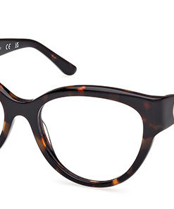 Guess GU50182 052 Brown Cat Eye Plastic Women's Eyeglass Frames