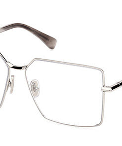 Max Mara MM5177 016 Silver Rectangular Metal Women's Eyeglass Frames