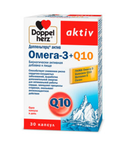 Doppelherz Active Omega-3 + CoQ10 (30 Capsules)