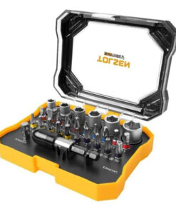 28-Piece 1/4" Drive Bit Set (Phillips, Pozidriv, Hex, Torx, Slotted, Torx TR) - Tolsen