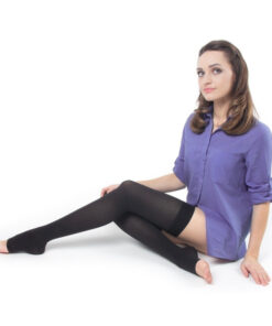 Luomma Idealista Black Compression Stockings (Class 1)