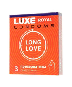 LUXE ROYAL Condoms: Smooth, Long-Lasting (3 Pack)