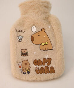 Reusable Plush Capybara Hand Warmer (Brown, 300ml)
