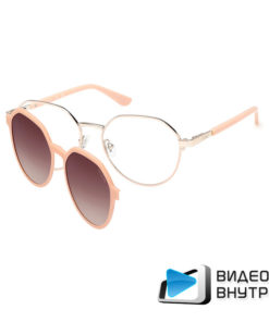 Guess 50221 058 Women's Sunglasses Clip-On Eyeglass Frames