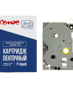 Brother TZE-221 Black on White Label Tape - 9mm x 8m
