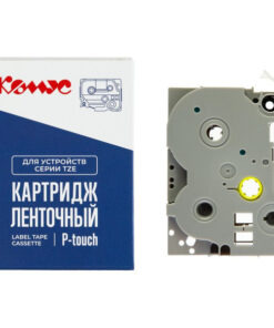 Brother TZE-141 Black on Clear Label Tape (18mm x 8m)