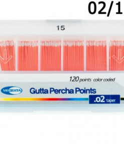 Gutta-Percha Meta Cone 02 #15 (120 Units)