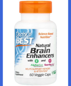 Doctor's Best AlphaSize & SerinAid Brain Support Supplement - 60 Capsules