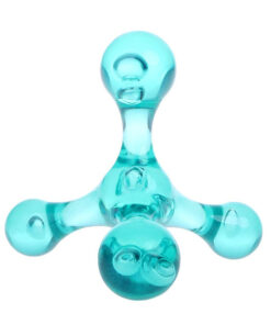 4-Ball Handheld Massage Roller - Green
