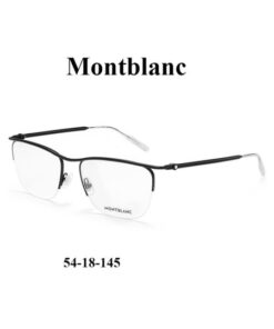 Montblanc MB0170O Business Optical Frames: Half-Rim Design