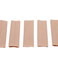 Toe Separators for Pedicure: 5pcs Protective Silicone Sleeves (3.9x1.2")