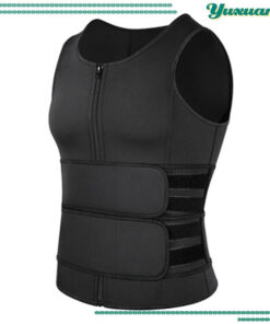 Double-Belt Sauna Vest: Enhanced Sweat & Detox