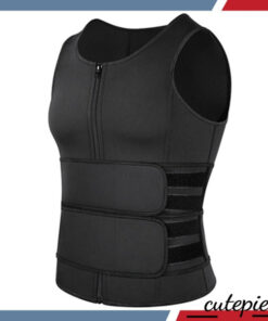 Double Belt Sauna Vest: Enhanced Sweat & Detox