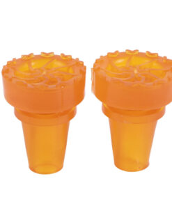 Durable & Non-Slip Cane Tips with Leather: Extra Thick & Universal Fit