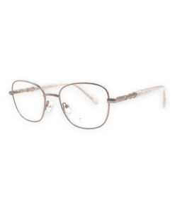 Berga Women's Silver Metal Eyeglass Frames BG246004-C2
