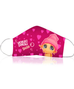 Kids & Teens Reusable Face Mask: 2-Layer SHUSHI Cloth Mask (1 Pack)