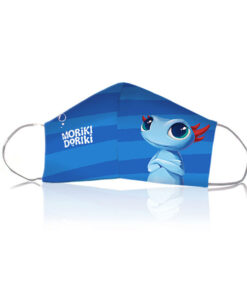 Kids & Teens Reusable Face Mask: 2-Layer RURU Cloth Mask (1 Pack)