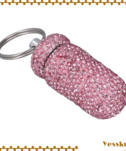 Crystal Rhinestone Medicine Bottle