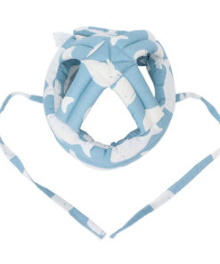 Baby Head Protection Helmet: Soft Cotton, Adjustable & Breathable
