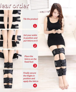O/X Leg Corrector Belt: Adjustable Posture and Leg Alignment Support