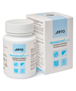 Tanaxol Forte Capsules (30 ct) - Parasite & Giardia Liver Support (Biolit, Argo)